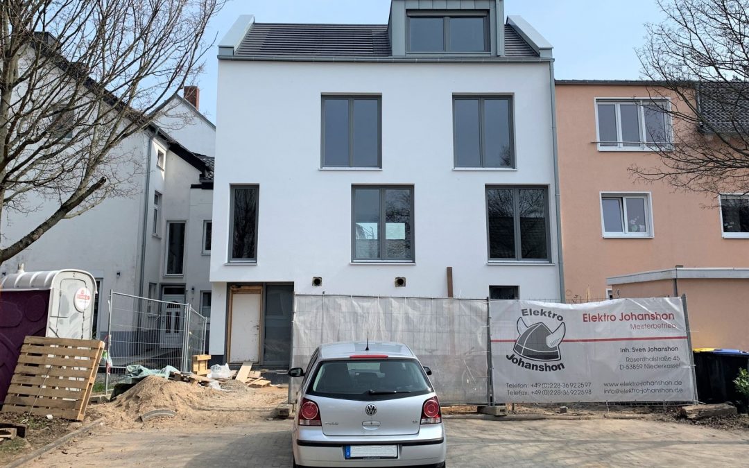 Fortschritte Einfamilienhaus in Bonn-Beuel